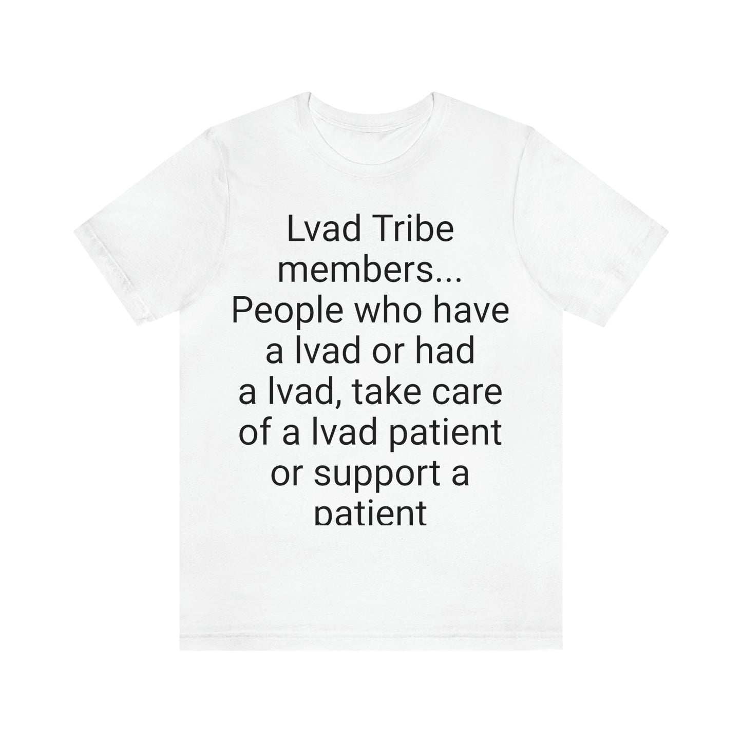 Lvad Tribe Member Unisex Jersey Short Sleeve Tee