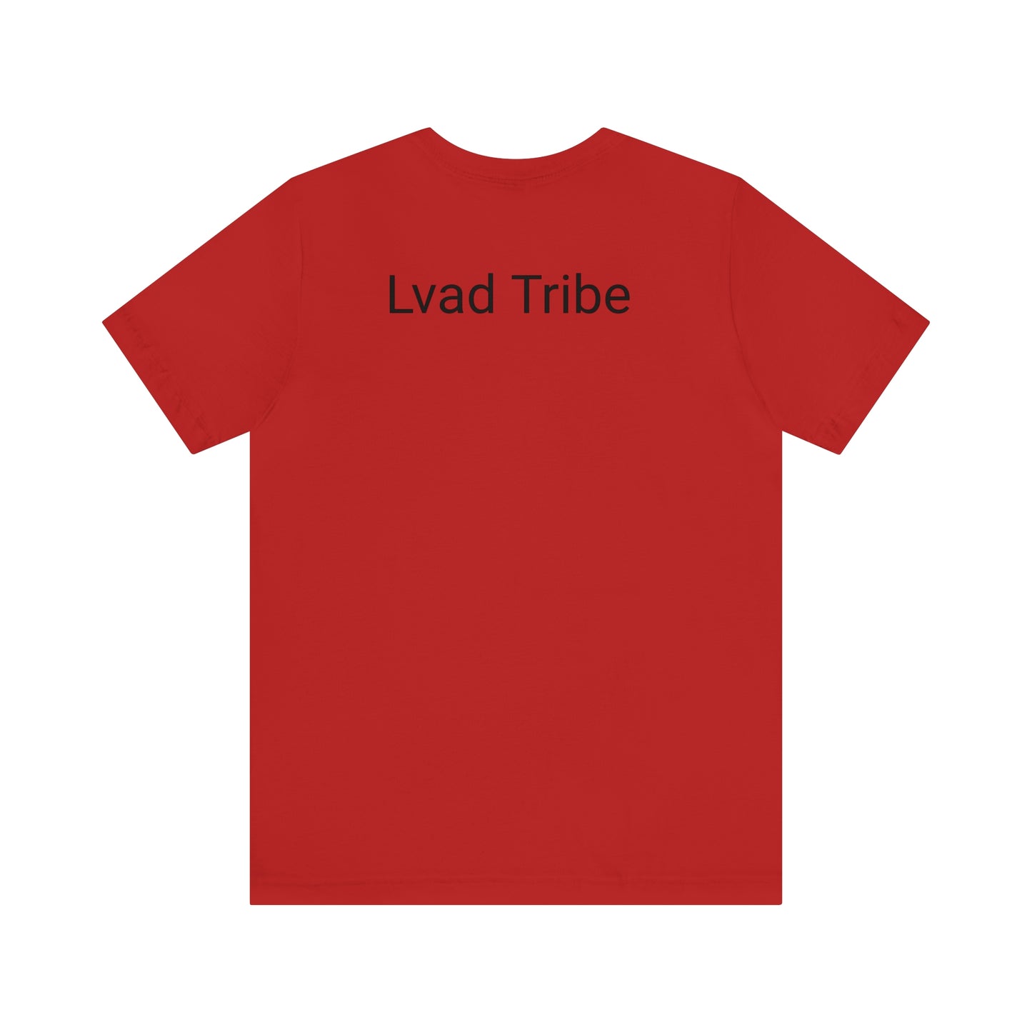 Lvad Tribe Plain Front Unisex Jersey Short Sleeve Tee