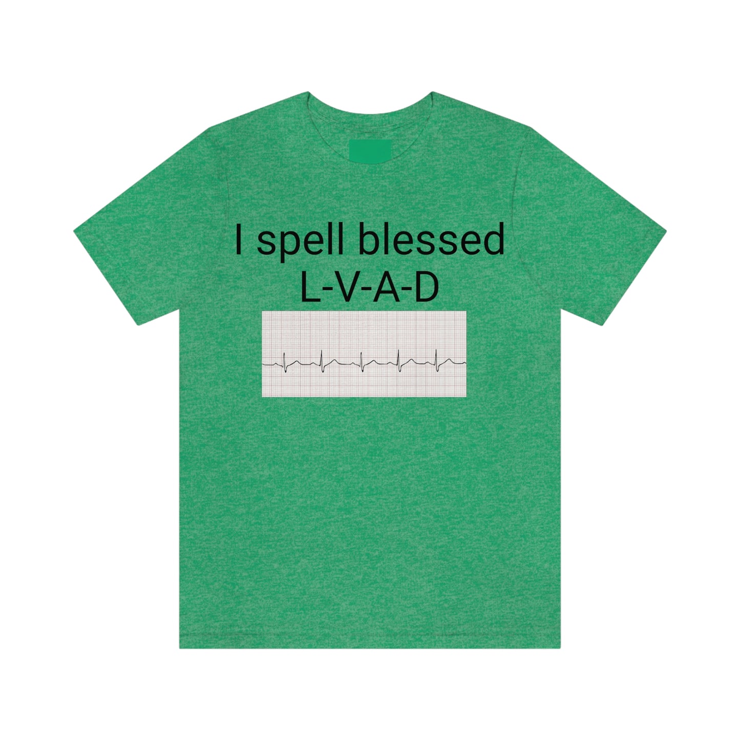 Lvad Blessed Unisex Jersey Short Sleeve Tee