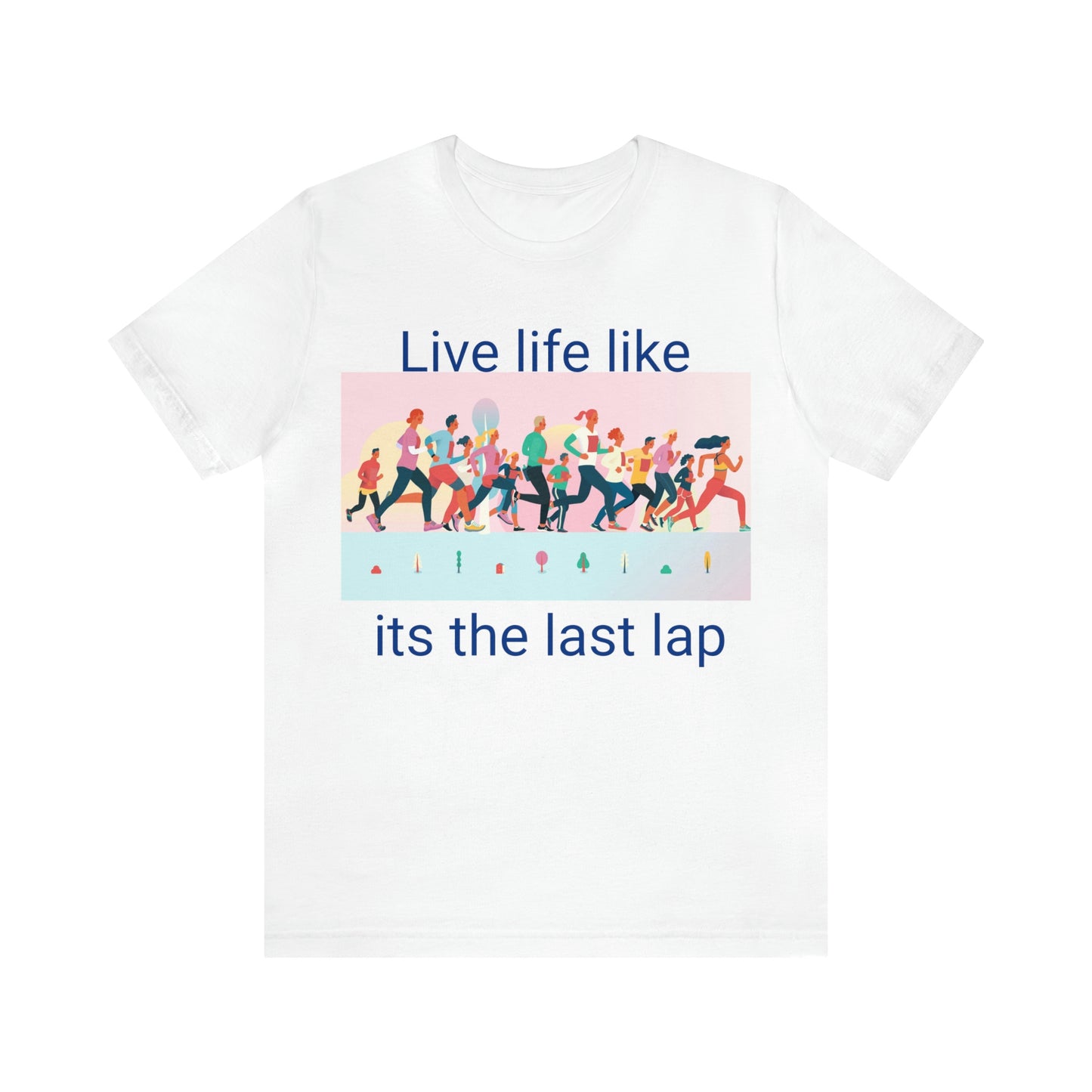 Lvad Tribe Last Lap Unisex Jersey Short Sleeve Tee