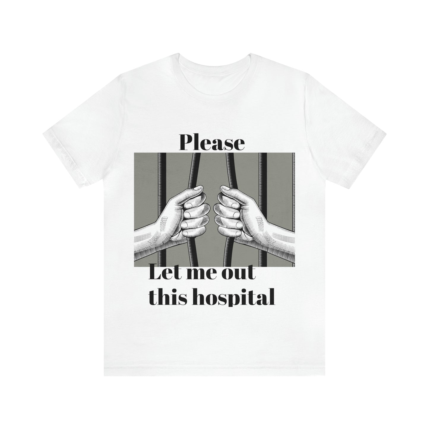 Lvad Tribe Please Let Me Out Unisex Jersey Short Sleeve Tee