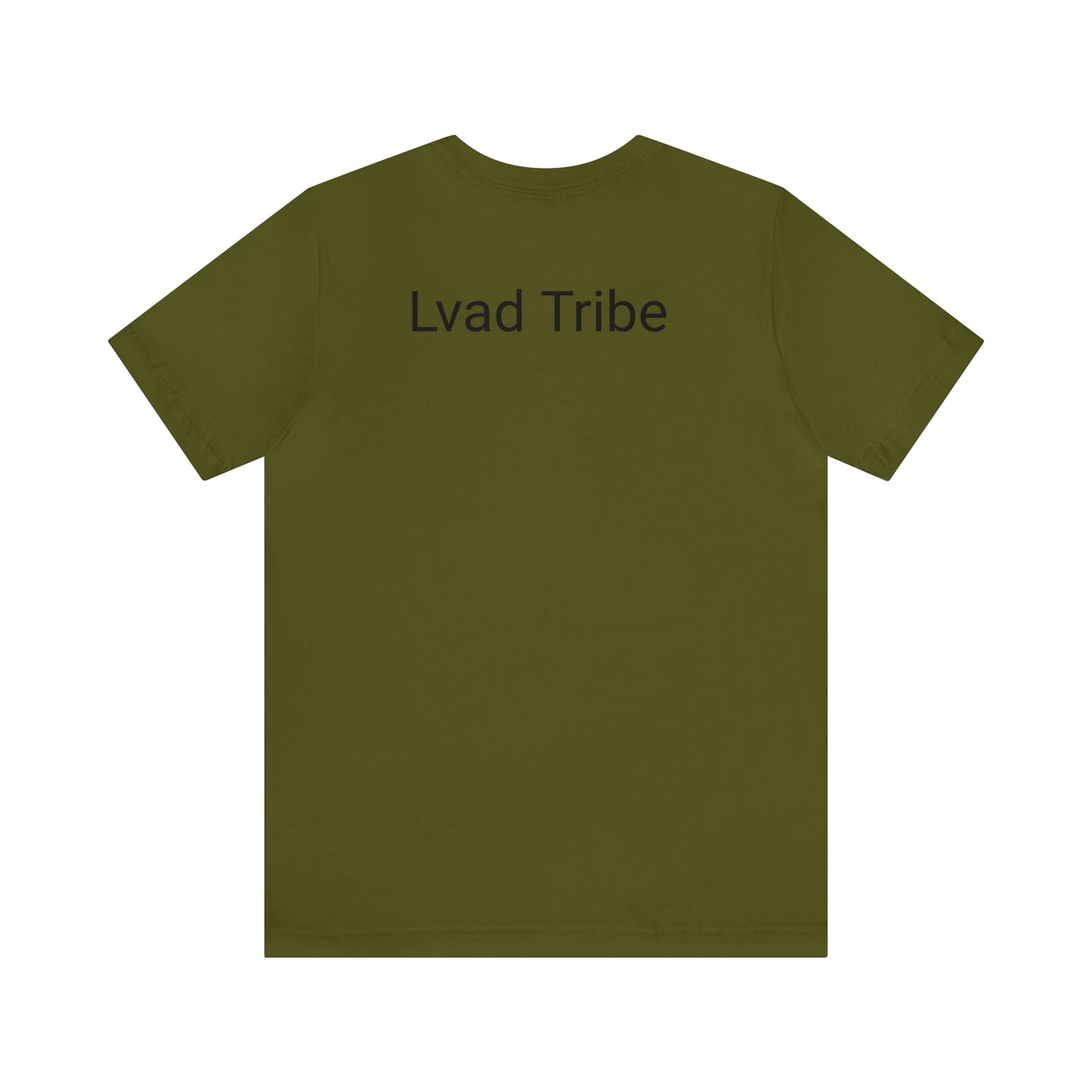 Lvad Tribe Plain Front Unisex Jersey Short Sleeve Tee