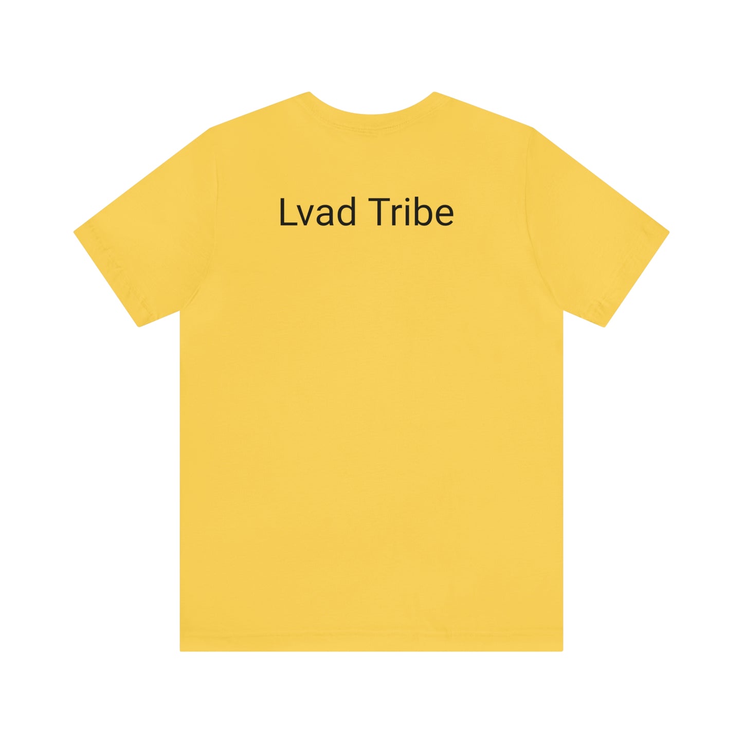 Lvad Tribe Plain Front Unisex Jersey Short Sleeve Tee