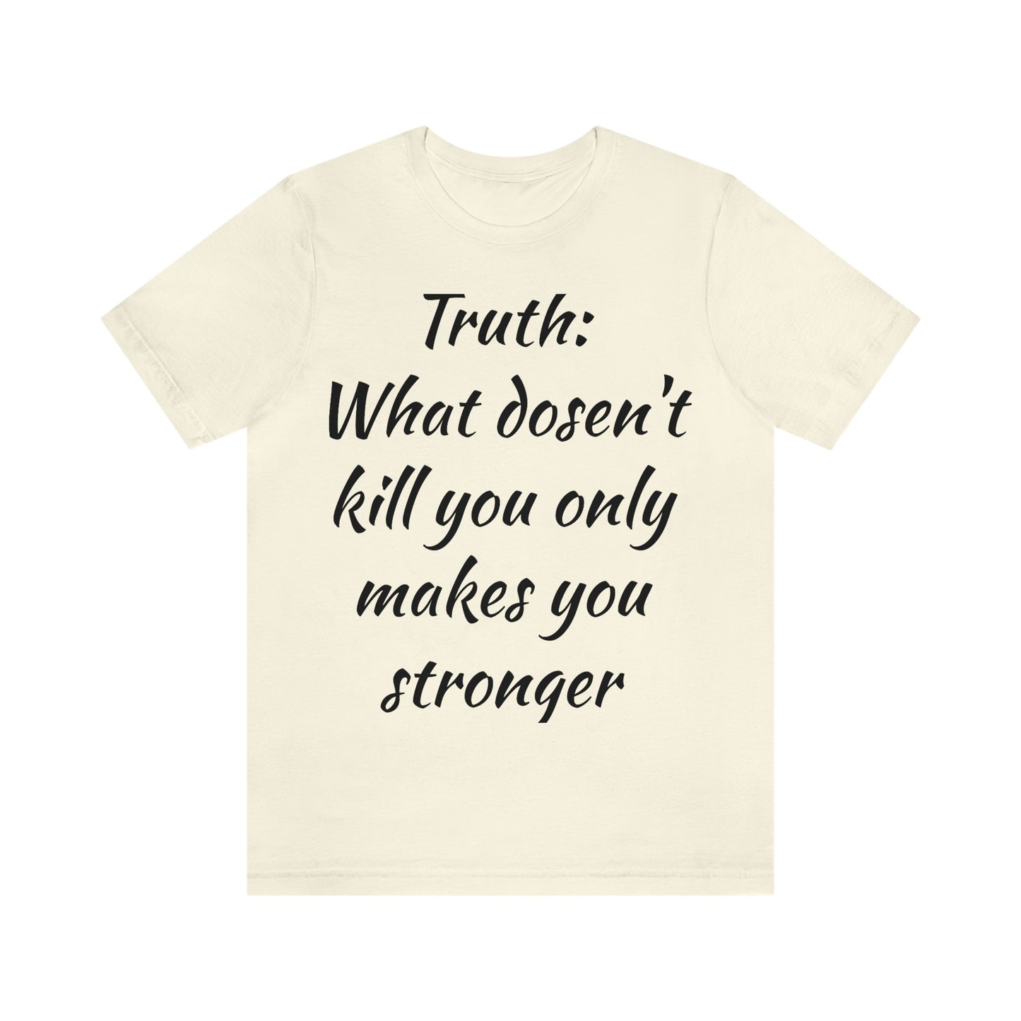 Lvad Truth be told Unisex Jersey Short Sleeve Tee