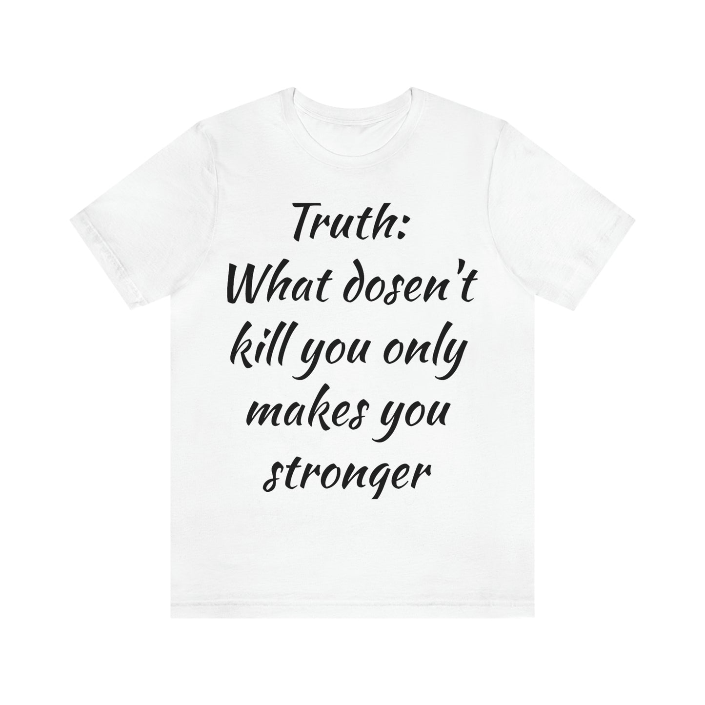 Lvad Truth be told Unisex Jersey Short Sleeve Tee