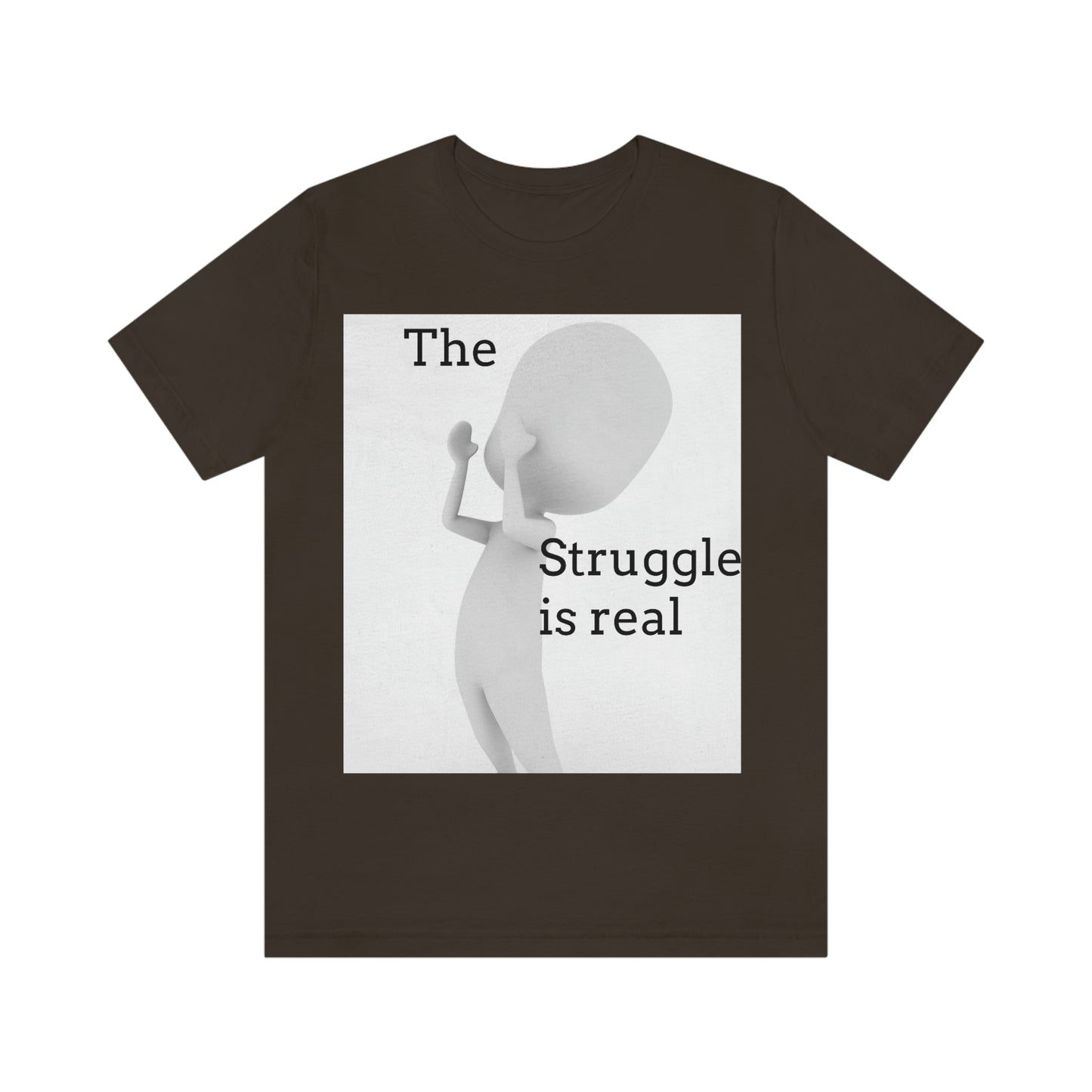 Lvad Struggle is Real Unisex Jersey Short Sleeve Tee